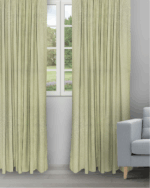 Orlando - Olive Ripple Fold Drapes
