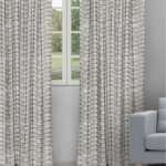 Pyramid - Steel Ripple Fold Drapes