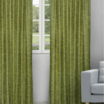 Somera - Grass Green Ripple Fold Panels