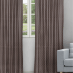 Sprint - Mocha Ripple Fold Drapes