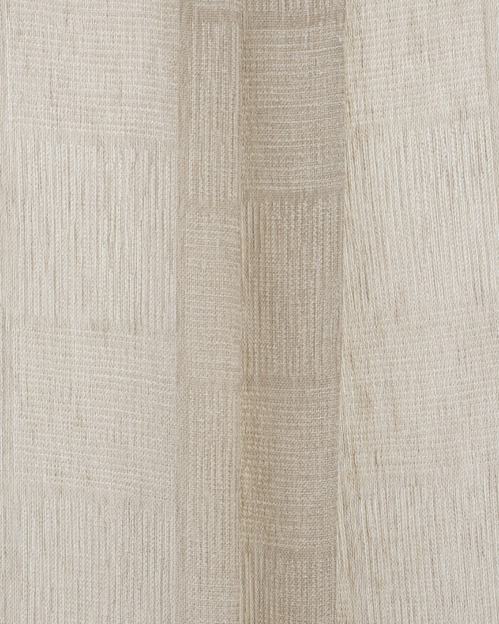 Buffalo Striped Semi Sheer Curtains - Beige - Image 2