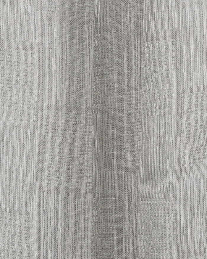 Buffalo Striped Semi Sheer Curtains - Gray - Image 2