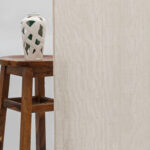 Buffalo Striped Semi Sheer Curtains - Oatmeal