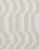 Cosmo Striped Semi Sheer Curtains - Beige - Image 3