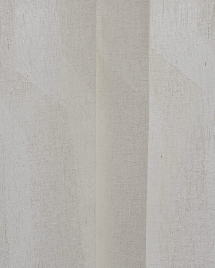 Cosmo Striped Semi Sheer - Dove - Folded Cosmo Striped Semi Sheer Ripple Fold Curtains- Dove - Image 2