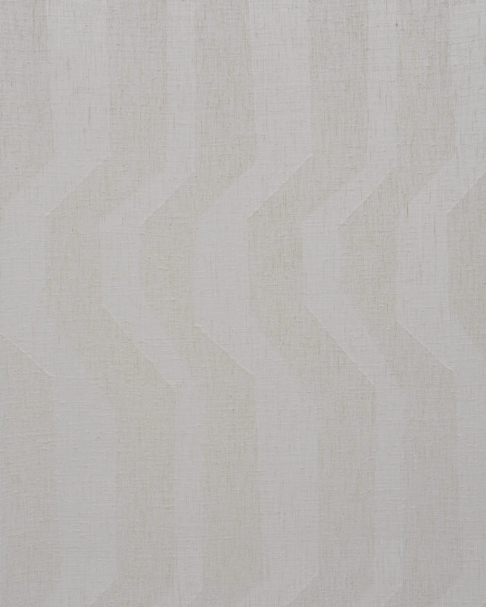 Cosmo Striped Semi Sheer - Dove - Regular Cosmo Striped Semi Sheer Ripple Fold Curtains- Dove - Image 3