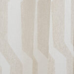 Cosmo Striped Sheer Roman Shades - Natural