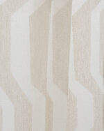 Cosmo Striped Semi Sheer Curtains - Natural - Image 2