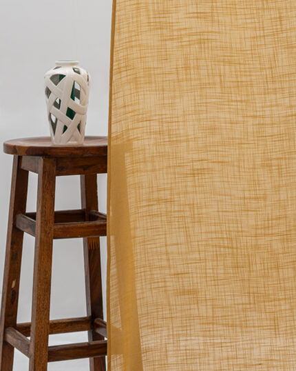 Lush Linen Sheer Curtains - Gold