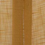 Lush Linen Sheer Roman Shades - Gold