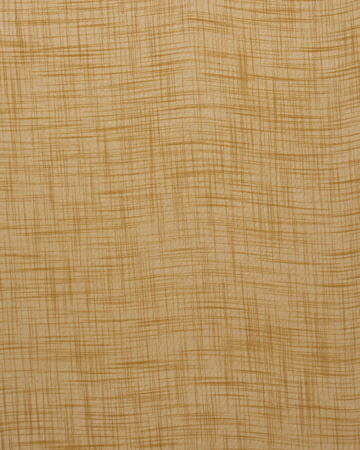 Lush Linen Sheer Ripple Fold Curtains - Gold - Image 3