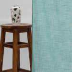 Lush Linen Sheer Curtains - Ocean