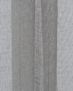Mercer Striped Sheer Curtains- Gray - Image 2
