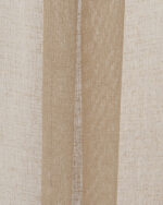 Mercer Striped Sheer Curtains- Sand - Image 2