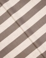 Vintage Linen Stripes - Camel Roman Shades - Image 3