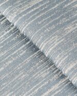 Almond - Dusky Blue Custom Roman Shades - Image 2