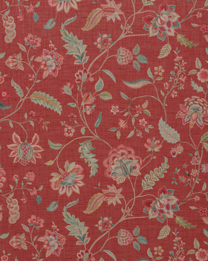 Blooming Spring - Red Apple Roman Shades - Image 2
