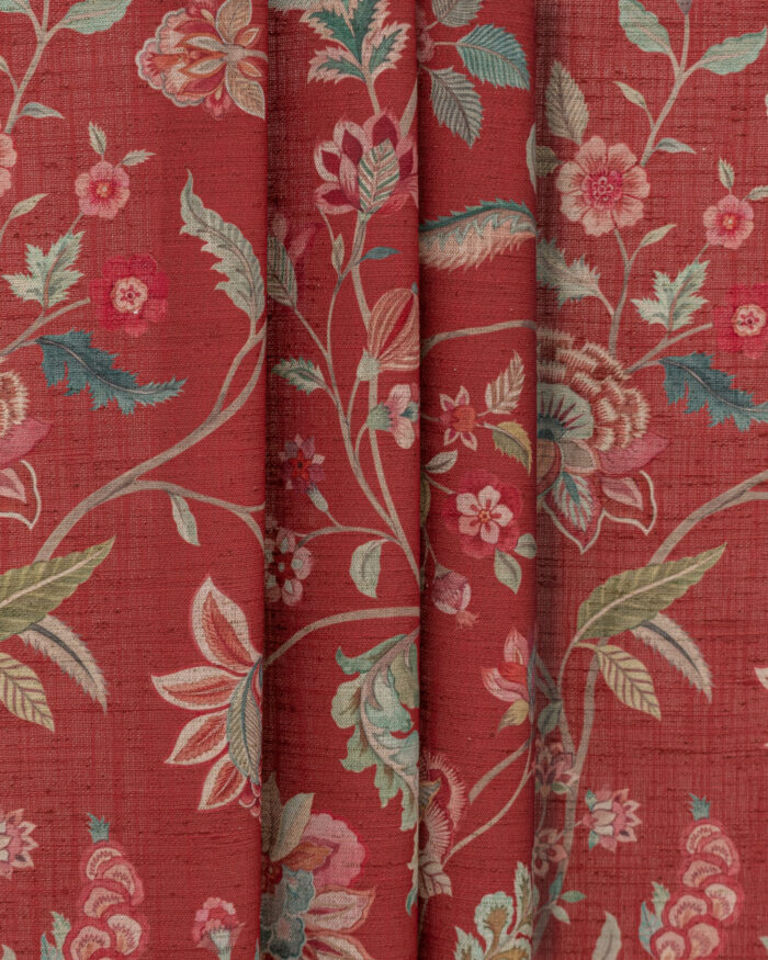 Blooming Spring - Red Apple Roman Shades - Image 3