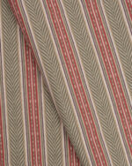 Boardwalk Stripe - Rusty Clay Roman Shades - Image 2