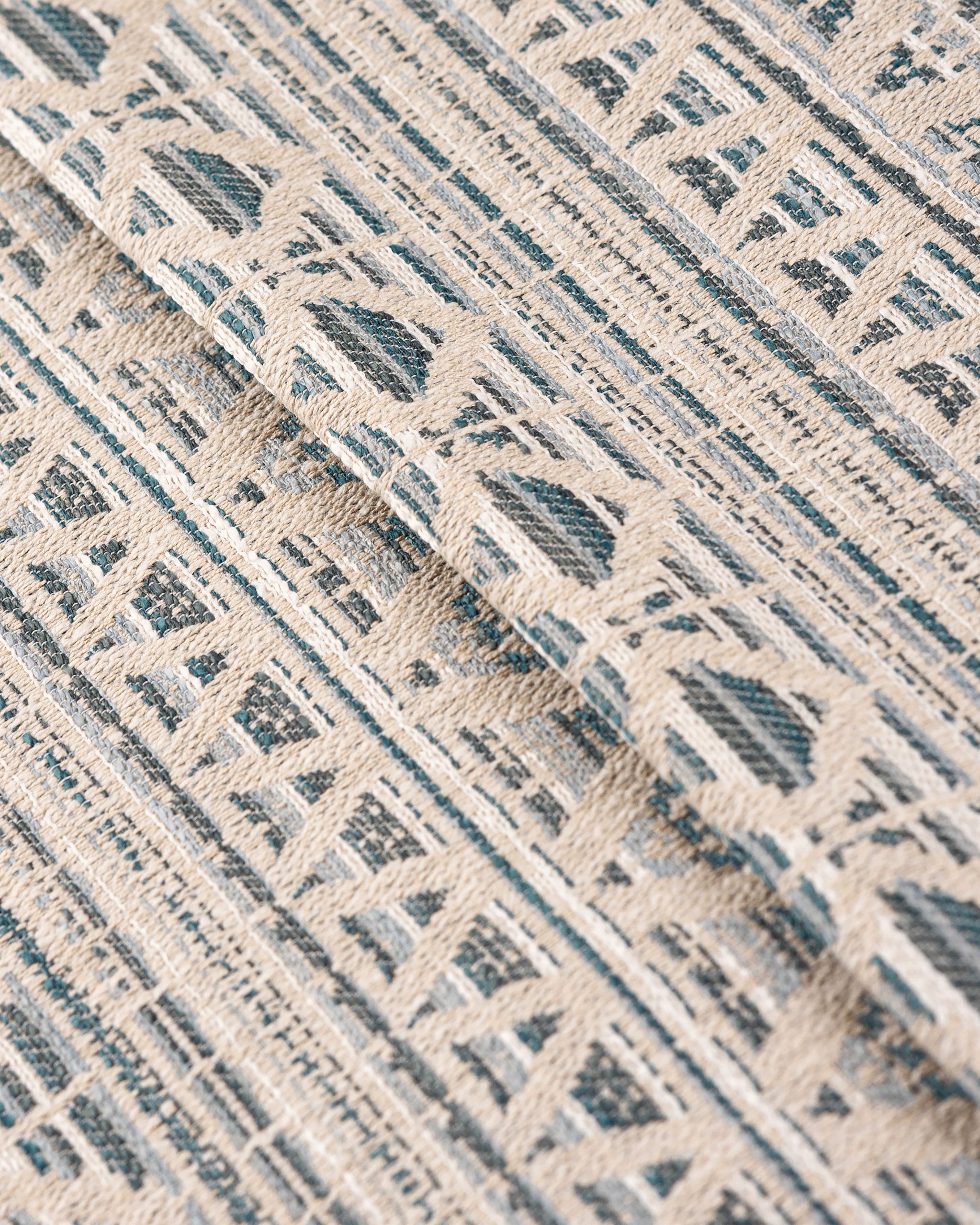 Boho-Drapery-Pine-Close-up-image-scaled-1.jpg Boho Drapery - Pine Color Fabric Swatch - Image 1
