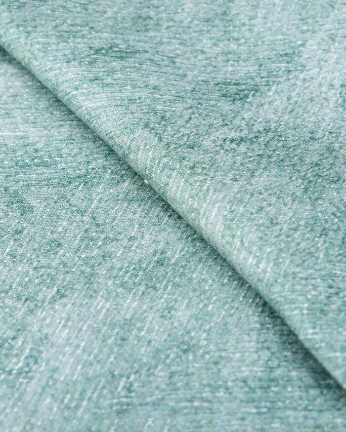 Celeste-Aqua-Close-up-image-scaled-1.jpg Celeste - Aqua Color Roman Shades - Image 2