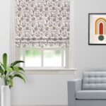 Chelsea Floral - Earth Color Roman Shades