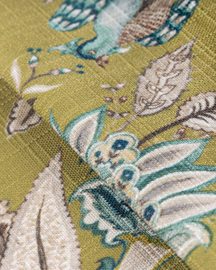 Chelsea Floral - Olive Roman Shades - Image 3