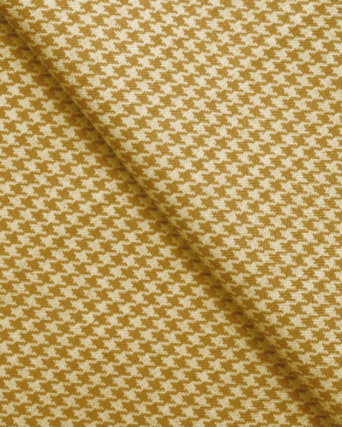 Classic Houndstooth - Mustard Roman Shades - Image 3