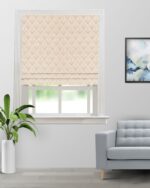 Cotton Husk - Vanilla Roman Shades - Image 2
