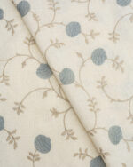 Embroidered Pecan - Dew Roman Shades - Image 4