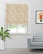Florist - Butterscotch Roman Shades