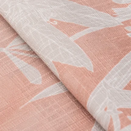 Roman Shades | Florist - Coral Folded (Webp) | Curtain Avenue
