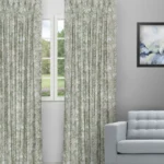 Florist - Pistachio Custom Curtains