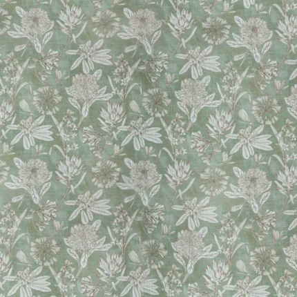Roman Shades | Florist - Pistachio Regular (Webp) | Curtain Avenue