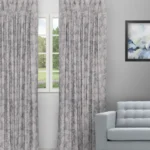 Florist- Smoke Custom Curtains