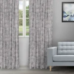Florist - Smoke Ripple Fold Drapes