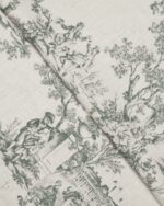French Toile - Forest Roman Shades - Image 2