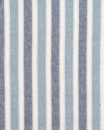 French Stripes - Blue Roman Shades - Image 4