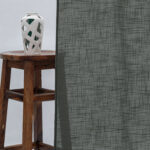 Lush Linen Sheer Curtains- Black