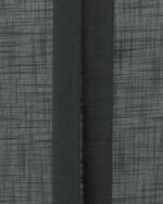 Lush Linen Sheer Curtains- Black - Image 2