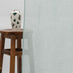 Lush Linen Sheer Curtains- Blue/Gray