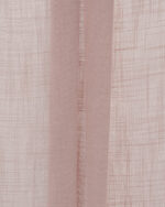 Lush Linen Sheer Fabric Swatch - Blush