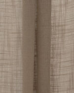 Lush Linen Sheer Curtains- Brown - Image 2