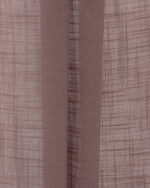 Lush Linen Sheer Curtains- Mauve - Image 2