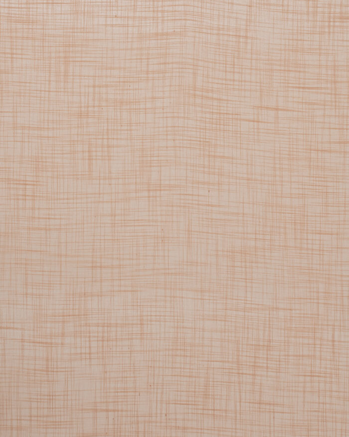 Lush Linen Sheer Ripple Fold Curtains- Peach - Image 3