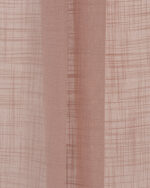 Lush Linen Sheer Curtains - Rose - Image 2