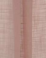 Lush Linen Sheer Curtains - Rose - Image 2