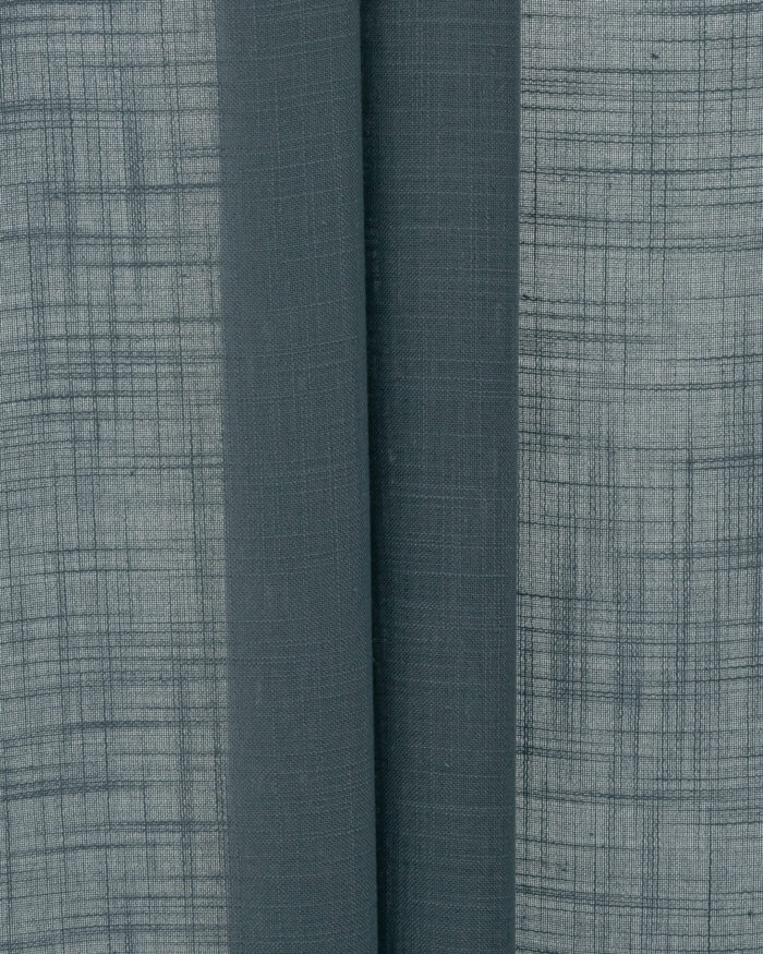 Lush Linen Sheer Curtains- Stone - Image 2