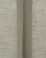 Lush Linen Sheer Curtains- Taupe - Image 2