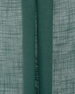 Lush Linen Sheer Curtains - Teal - Image 2
